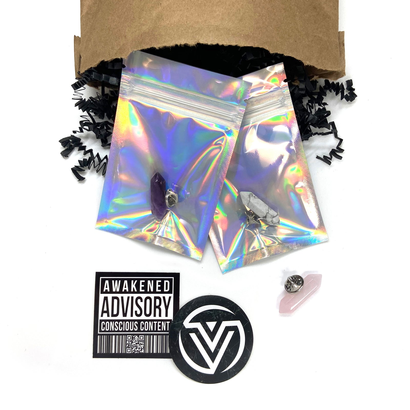 Crystal Point Hatpin