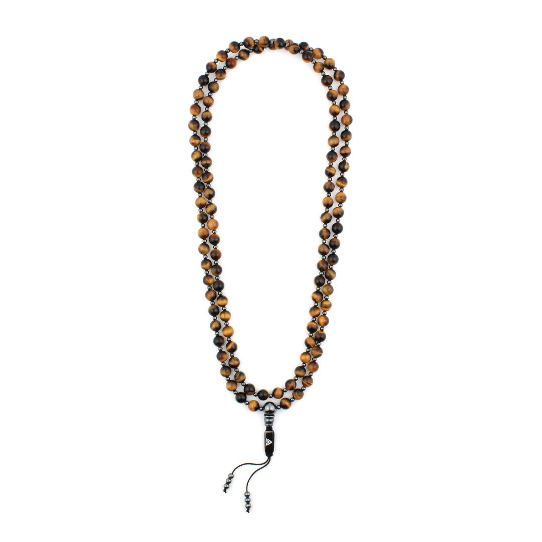 Yellow Tigers Eye Mala