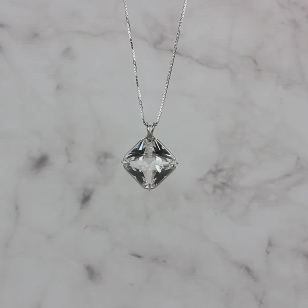 Quartz Magician Stone Chain Pendant