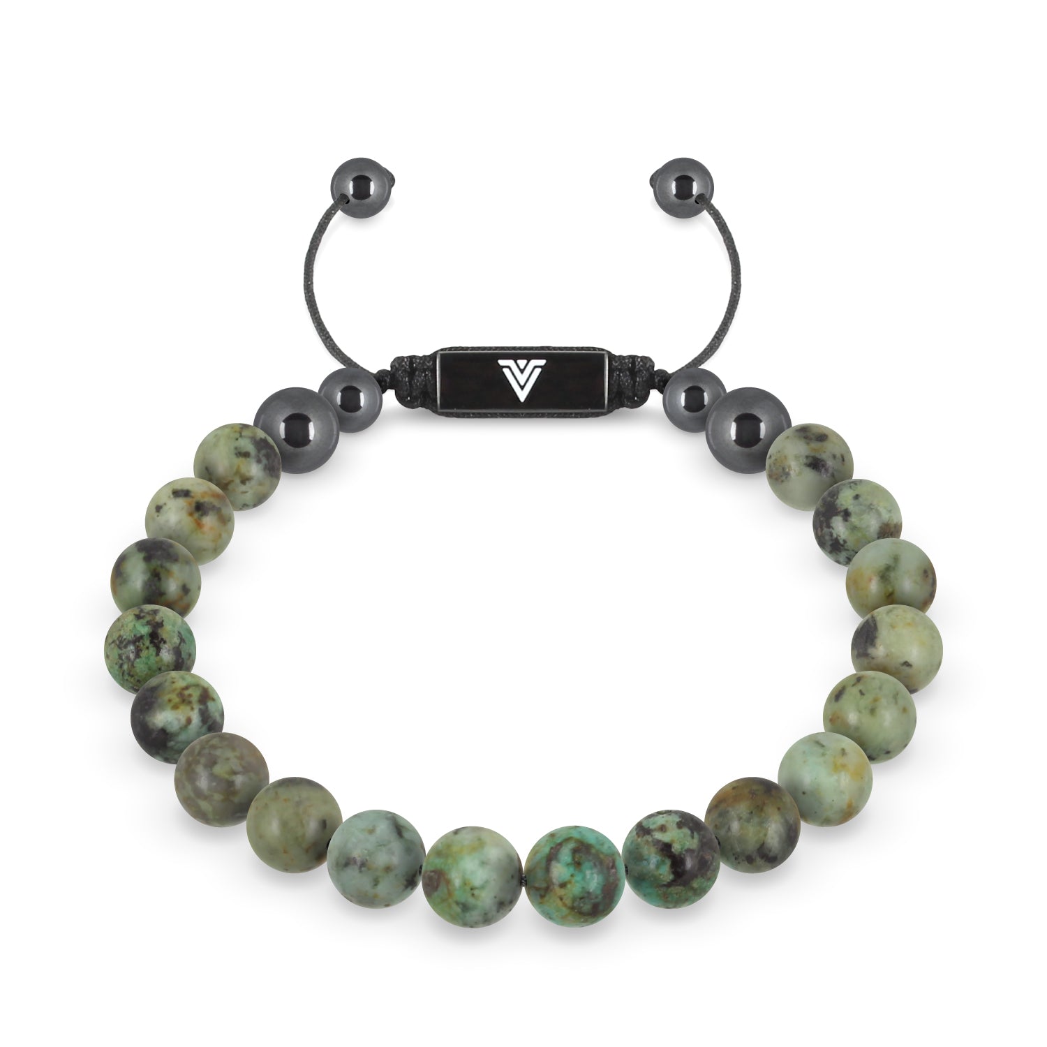 African Turquoise Shambala Bracelet