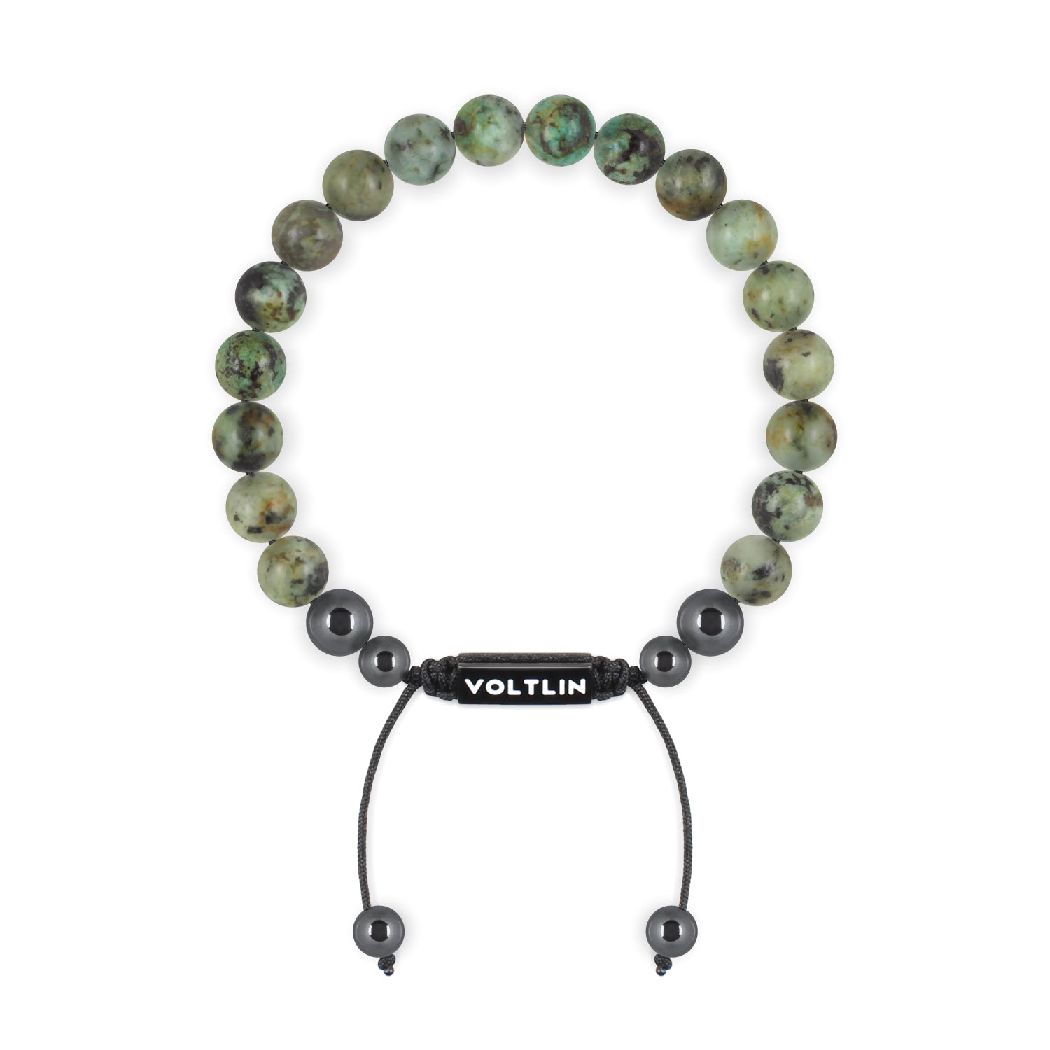 African Turquoise Shambala Bracelet