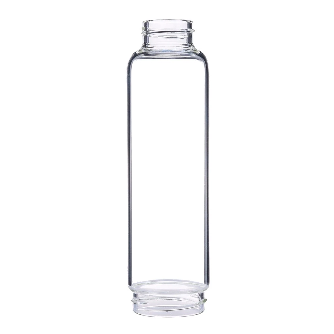 Crystal Point Water Bottle Replacement Accessories, Create Gem-Infused Elixirs, 18.5 oz., Glass & Stainless Steel, VOLTLIN