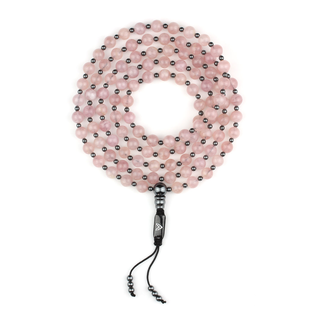 Rose Quartz Mala