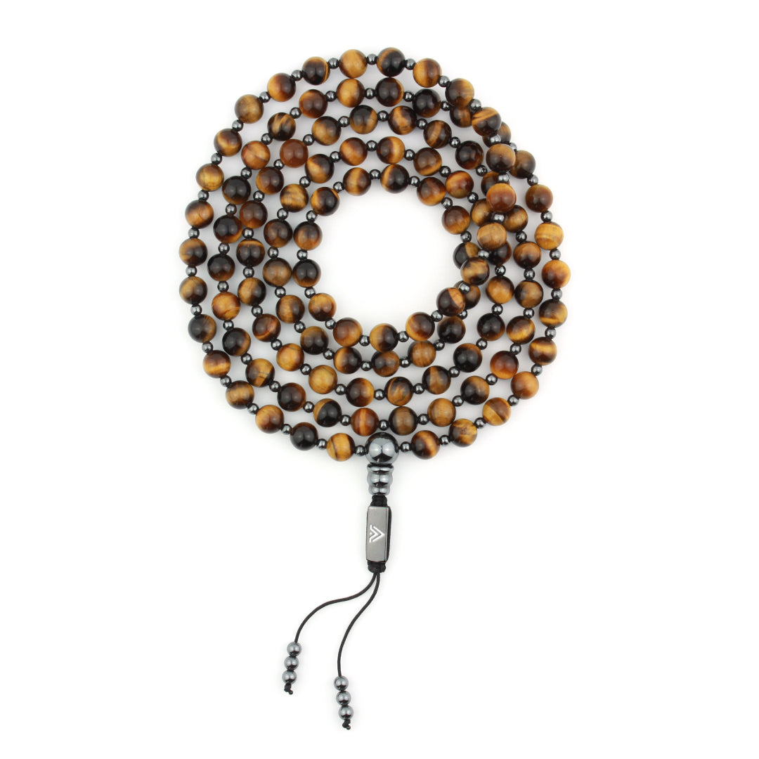 Yellow Tigers Eye Mala