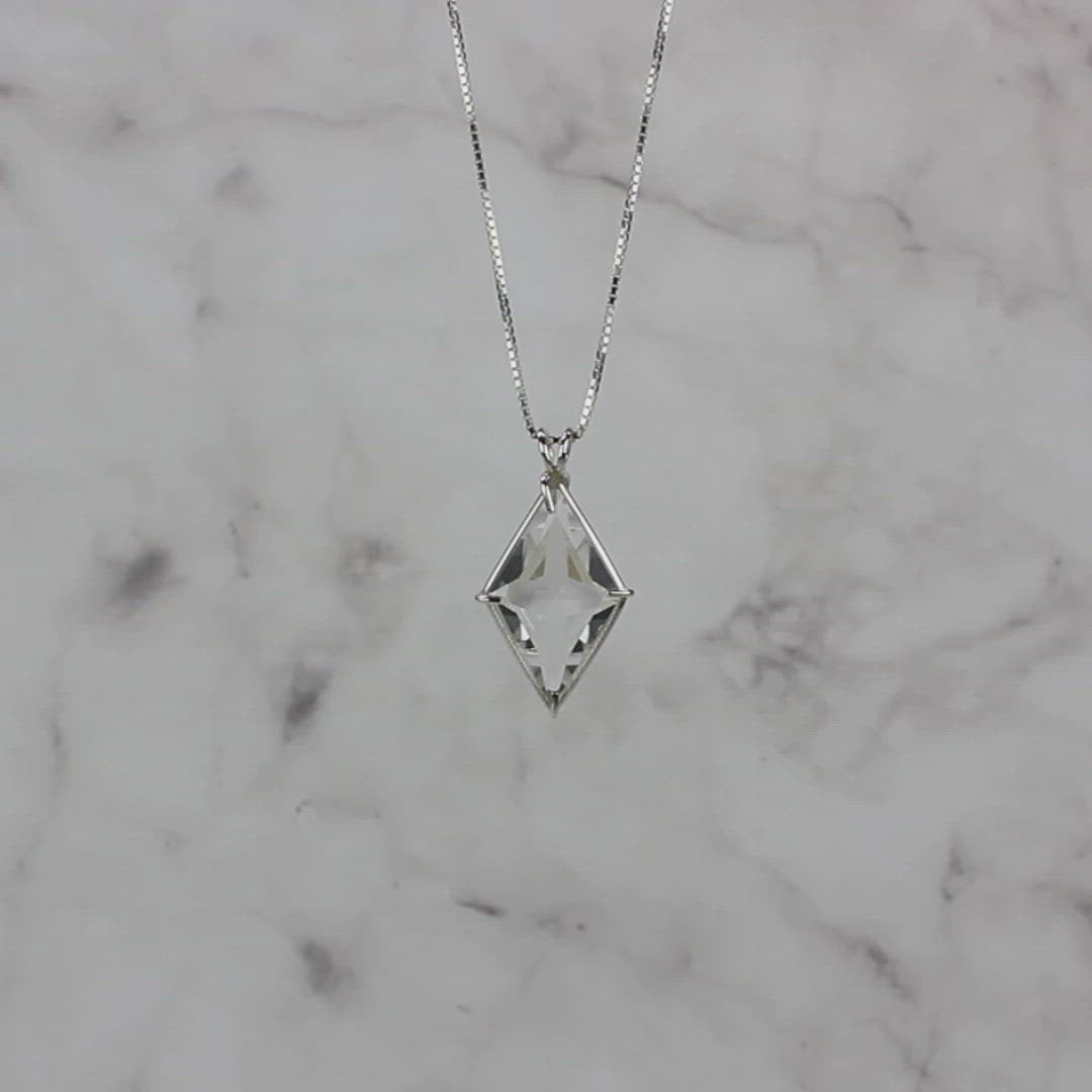 Quartz Ascension Star Chain Pendant