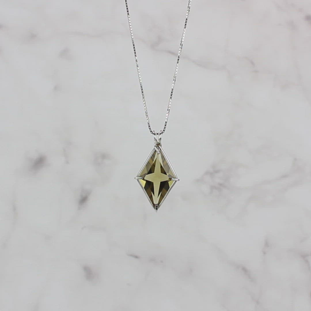Citrine Ascension Star Chain Pendant