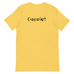 Coexist Short-Sleeve Unisex T-Shirt, Spiritual Clothing & Apparel, VOLTLIN