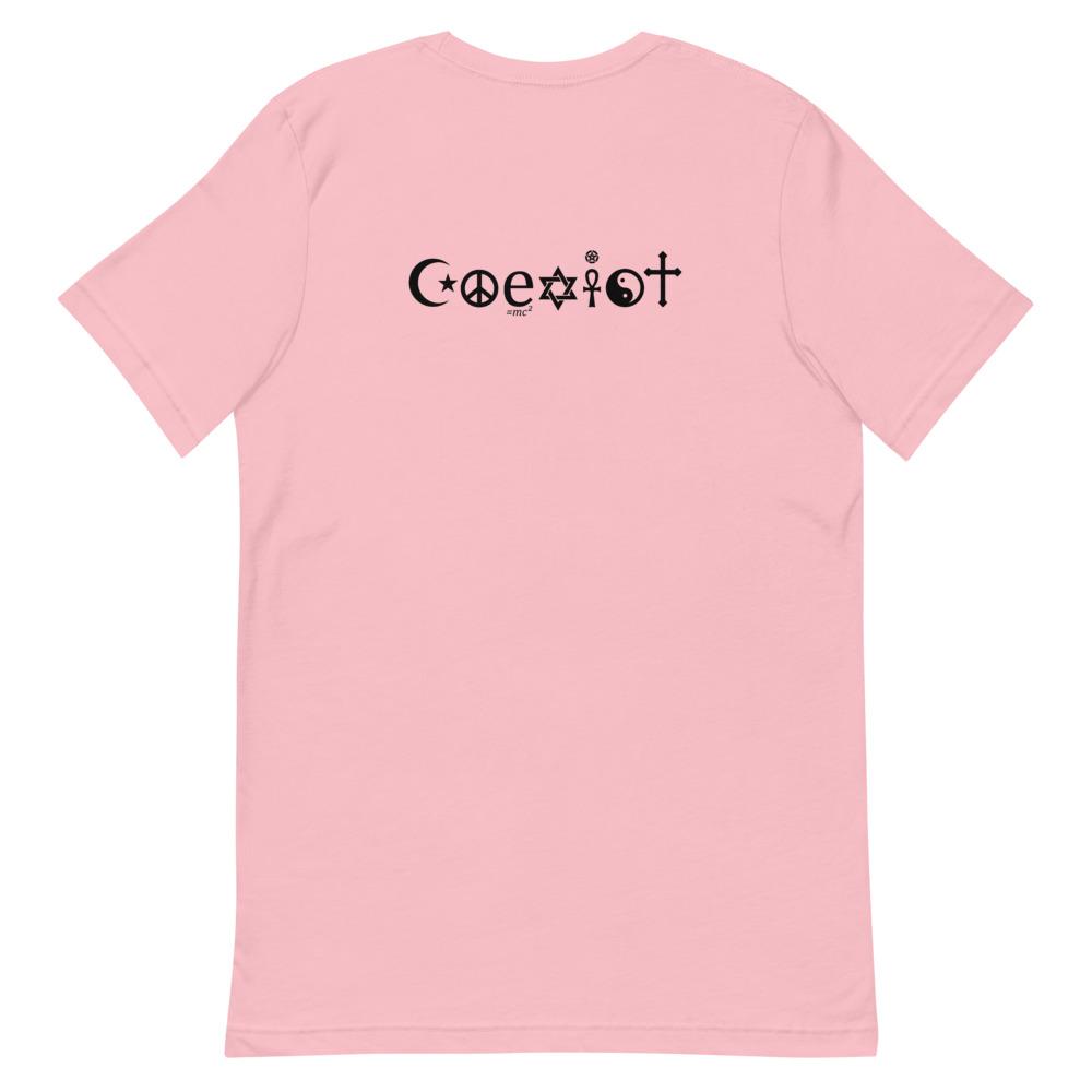 Coexist Short-Sleeve Unisex T-Shirt, Spiritual Clothing & Apparel, VOLTLIN